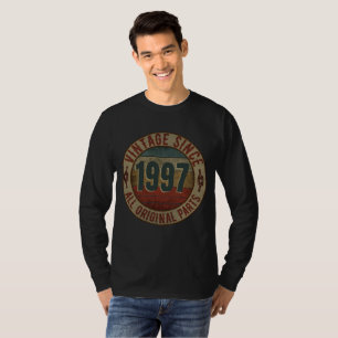 VINTAG SEIT 1997 ALLE URSPRÜNGLICHEN TEILE. T-Shirt