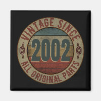 VINTAG SEIT 2002 ALLE URSPRUNGSTEILE