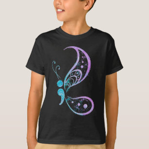 Vintag Semicolon Butterfly Semi-Colon Tattoo Ment T-Shirt