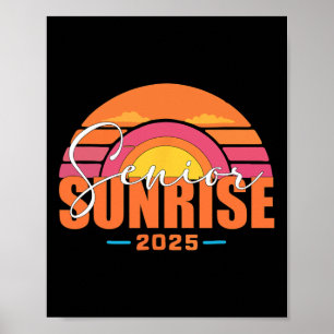 Vintag Senior Sunrise 2025 Senioren von Cl Graduat Poster