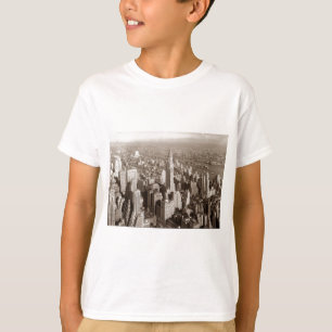 Vintag Sepia Tone New York T-Shirt