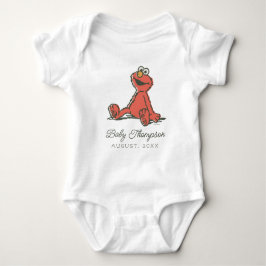 Vintag Sesamstraße - Elmo New Baby kommt bald Strampler