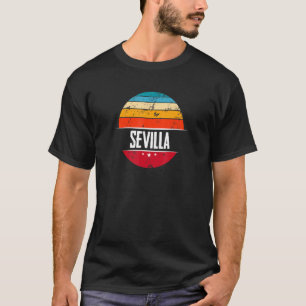 Vintag Sevilla Spanien Souvenir T-Shirt