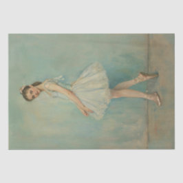 Vintag Side Ballerina Seidenpapier