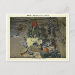 Vintag Silversmith Postkarte