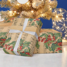 Vintag sind wir drei Könige von Orient Geschenkpapier