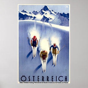 Vintag Ski Poster