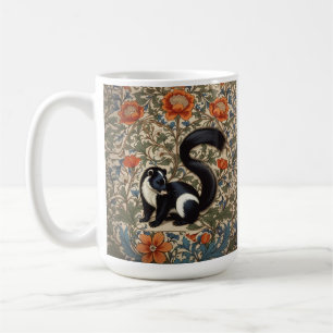 Vintag Skunk William Morris Inspiriert Kaffeetasse