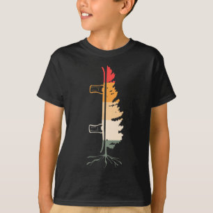 Vintag Snowboarder Backcountry Retro Freestyle Sn T-Shirt
