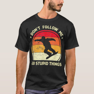 Vintag Snowboarder Snowboarder Freestyle Sn T-Shirt