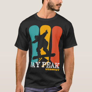 Vintag Snowboarding Resort Jay Peak Vermont T-Shirt