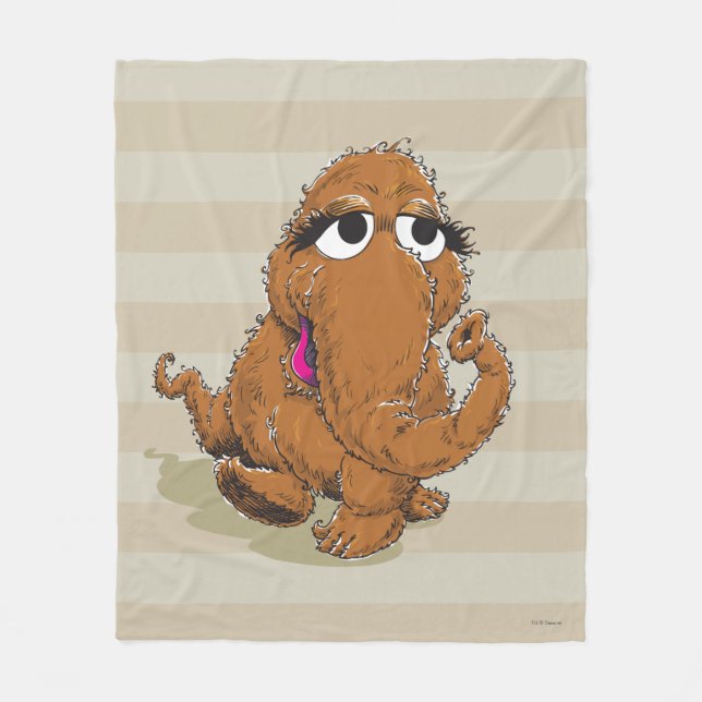 Vintag Snuffy Fleecedecke (Vorderseite)