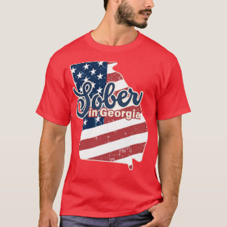 Vintag Sober in Georgia TShirt