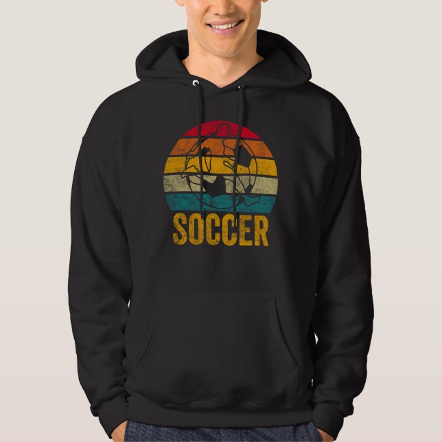 Vintag Soccer Hoodie (Vorderseite)