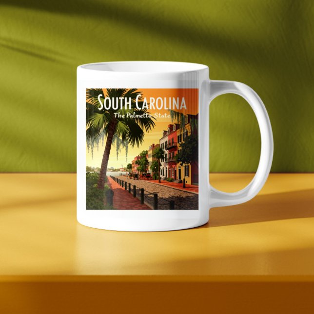 Vintag South Carolina Kaffeetasse (Von Creator hochgeladen)