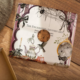 Vintag Spooky Cotattcore Halloween | Business Seidenpapier