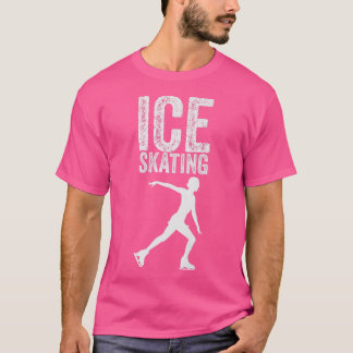 Vintag Sport Ice Skaten Love Ice Skaten Man S T-Shirt