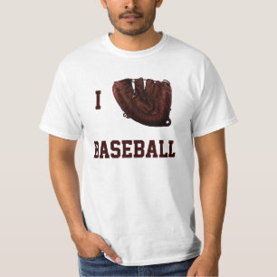 Vintag Sport, ich Liebe Baseball, ich liebe Baseba T-Shirt