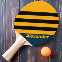 Vintag Sport Moonlit Tide Streifen mit Namen