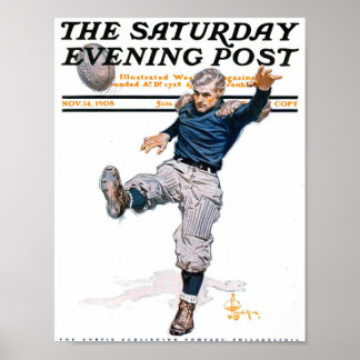 Vintag Sports American Football Poster