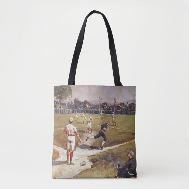 Vintag Sports Baseball Game von Henry Sandham (Vorderseite)