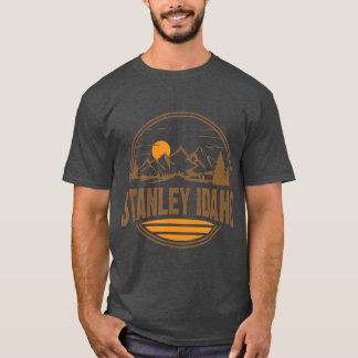Vintag Stanley Idaho Mountain Wandern Souvenir T-Shirt