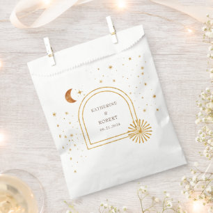 Vintag Stars Moon Wedding Geschenktütchen