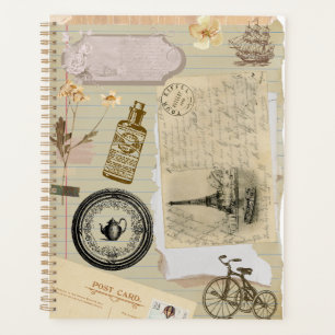 Vintag Stickers Journal Planner Planer