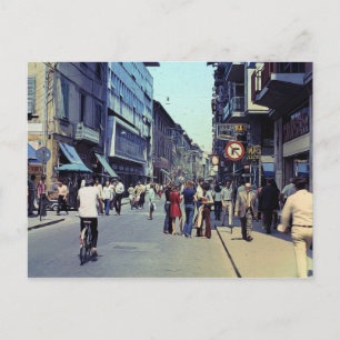 Vintag Street 1971 Postkarte