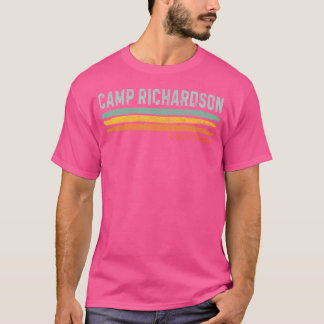Vintag Stripes Camp Richardson Ca T-Shirt