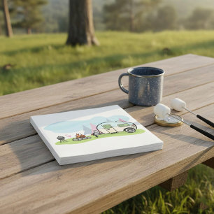 Vintag Style Camper Paper Napkins Serviette