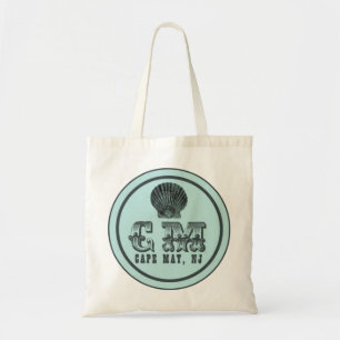 Vintag Style Cape May NJ Beach Tag Tote Bag Tragetasche