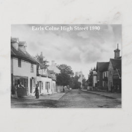 Vintag Style Earls Colne High Street Postcard Postkarte