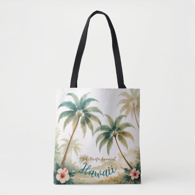 Vintag Style Hawaiian Travel Honolulu (Vorderseite)