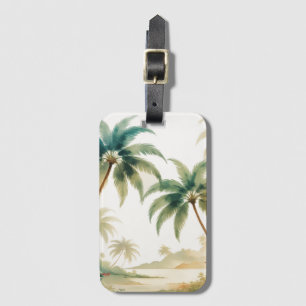 Vintag Style Hawaiian Travel Honolulu Gepäckanhänger