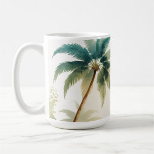 Vintag Style Hawaiian Travel Honolulu Kaffeetasse