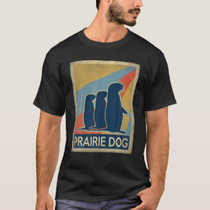 Vintag Style Prairie Dog T-Shirt