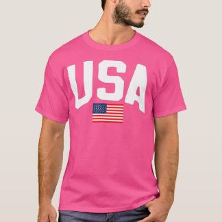 Vintag Style USA Flag 4. Juli T-Shirt