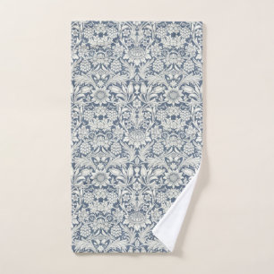 Vintag Sunflower William Morris Blues Handtuch