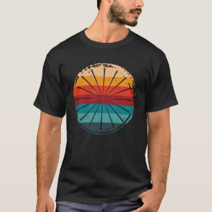 Vintag Sunset Acupuncturist Akupunkturnähte E T-Shirt