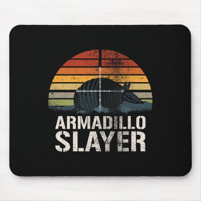 Vintag Sunset Armadillo Slayer Armadillo Hunter G Mousepad (Vorne)