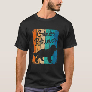 Vintag Sunset Golden Retriever Hund Eigentümer des T-Shirt