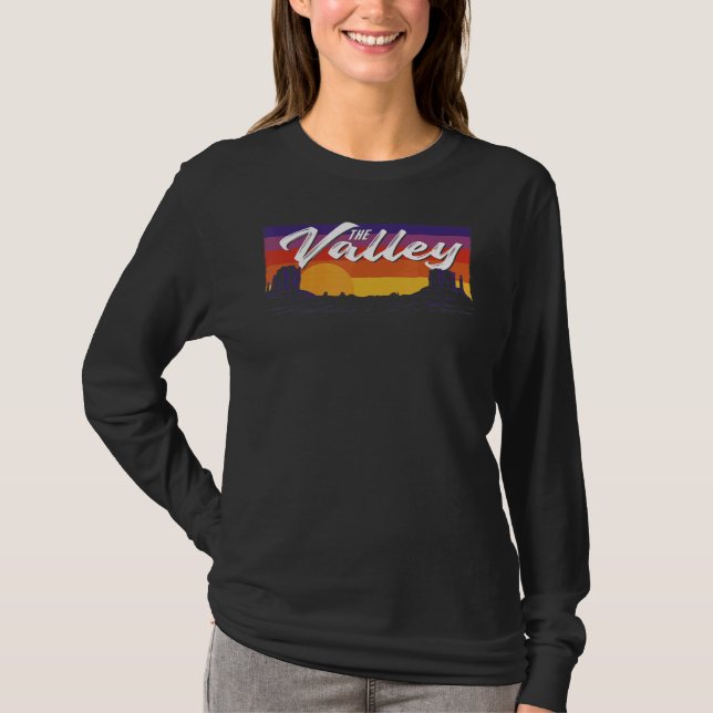 Vintag Sunset Phoenix Arizona T-Shirt (Vorderseite)