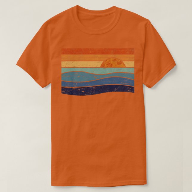 Vintag Sunset T-Shirt (Design vorne)