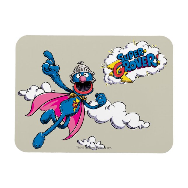 Vintag Super Grover Magnet (Horizontal)