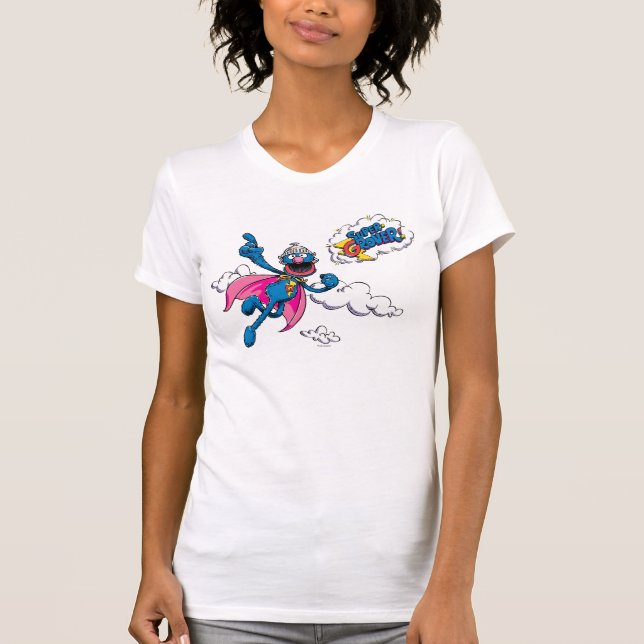 Vintag Super Grover T-Shirt (Vorderseite)