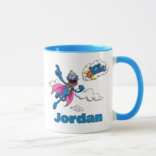 Vintag Super Grover Tasse (Rechts)