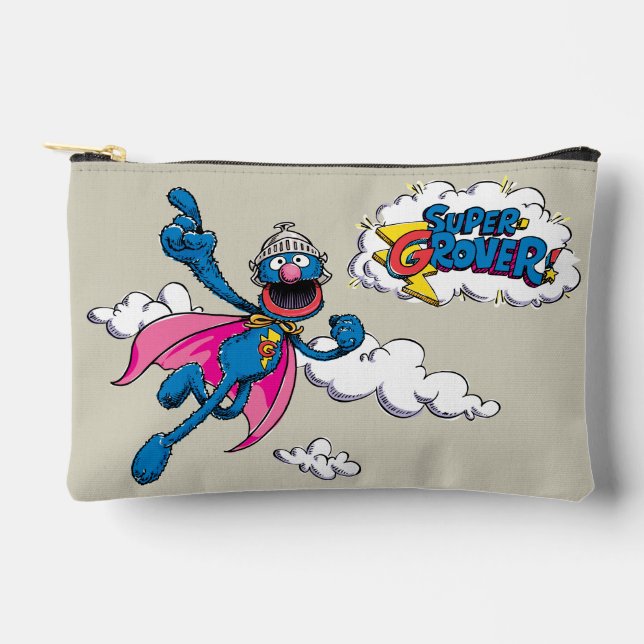 Vintag Super Grover Zubehörtasche (Vorderseite)