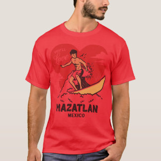 Vintag Surfen Youll Liebe Mazatlan Mexico Retro S T-Shirt