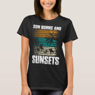 Vintag Surfer Retro Surfing Beach Sommerurlaub T-Shirt